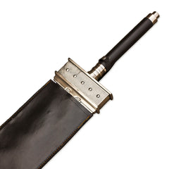 54" Final Fantasy VII Cloud Strife Buster Sword Prop Replica With Leather Sheath