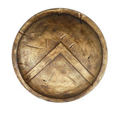 King Leonidas Spartan shield replica with lambda symbol