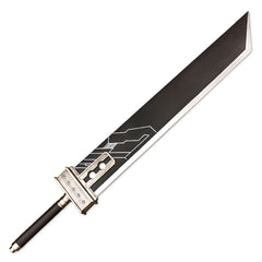 54" Final Fantasy VII Cloud Strife Buster Sword Prop Replica With Leather Sheath