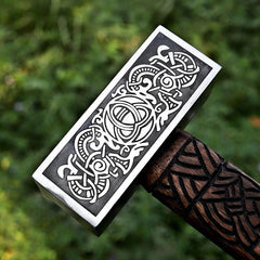 Hammer viking hammer blacksmith hammer engraved hammer viking gift for him Birthday Anniversary fathers day gift Viking costume hammer