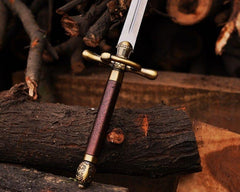 Handmade Needle Sword Arya Stark Replica, Hand Forged Game Inspired Fantasy Sword, Movie Display Sword, Cosplay Collectible, Wall Hanging