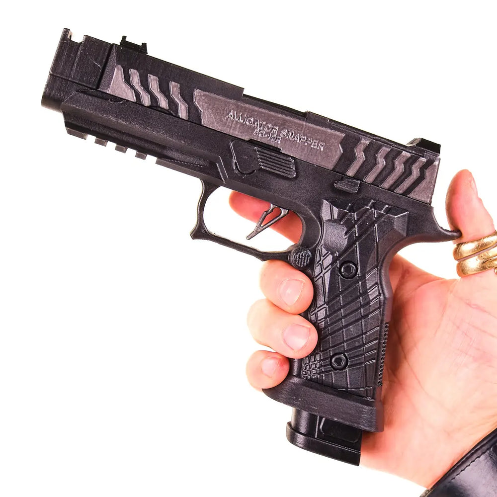 Handpainted Resident Evil Alligator Snapper weapon prop replica