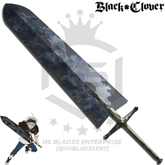 Black Clover Asta Demon Slayer sword replica
