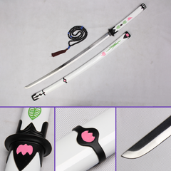 Touken Ranbu Juuzumaru Tsunetsugu sword replica with white saya