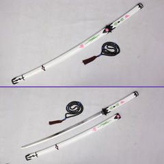 Touken Ranbu Juuzumaru Tsunetsugu sword replica with white saya