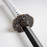 Jin Sakai Ghost of Tsushima katana replica with wooden sheath