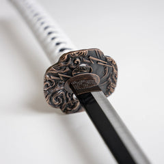 Jin Sakai Ghost of Tsushima katana replica with wooden sheath