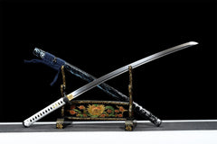 Ghost of Tsushima Jin Sakai katana replica with Sakai clan tsuba