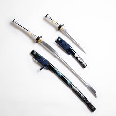 Jin Sakai Ghost of Tsushima katana and tanto replica set