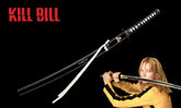 Kill Bill Beatrix Hattori Hanzo katana replica with black saya