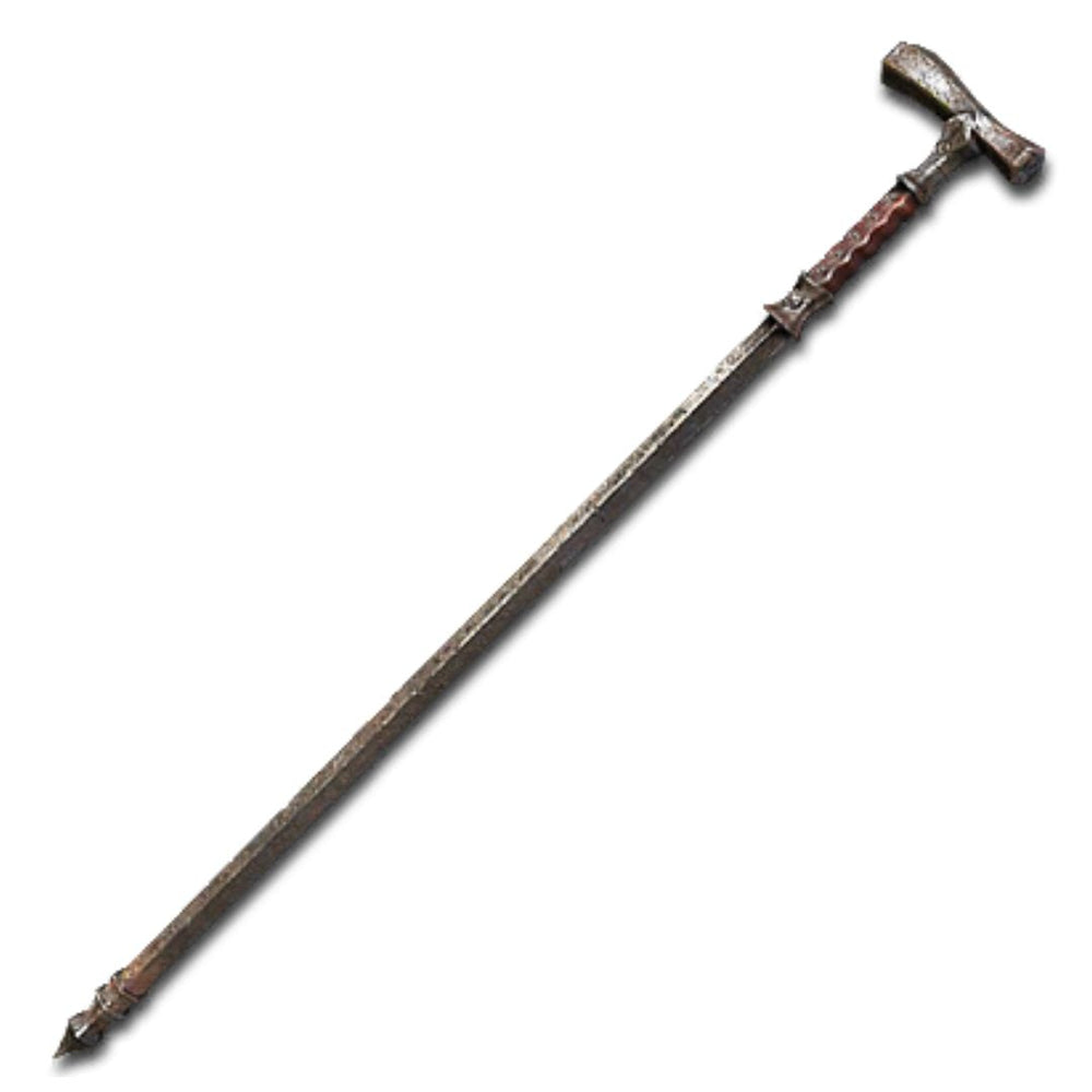 Bloodborne Threaded Cane handcrafted weapon replica