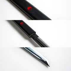 Naruto Sasuke Kusanagi sword replica with wooden sheath