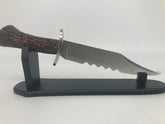 Supernatural Ruby demon dagger knife replica with display stand