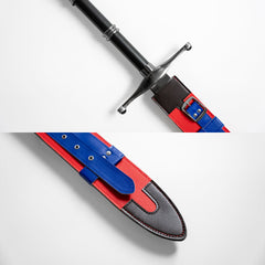 Dragon Ball Z Trunks Brave Sword stainless steel replica with leather sheath