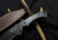 Ada Wong Resident Evil 4 Remake knife replica with leather sheath
