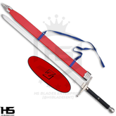 Dragon Ball Z Trunks sword replica with sheath and plaque