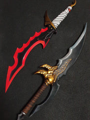 Solo Leveling Knight Killer and Kasaka Venom Fang dagger replicas