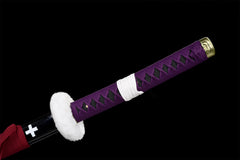 One Piece Trafalgar Law Kikoku 1060 carbon steel sword replica