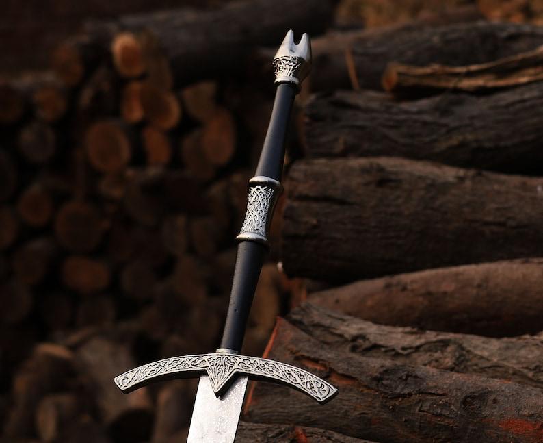 Handmade Witch King of Angmar Sword – Ring of Power Fantasy Sword Replica, Dark Lord Inspired Collectible Replica Gift For Him