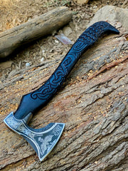 Handmade Raven Axe - Norse Hatchet Replica - view 8