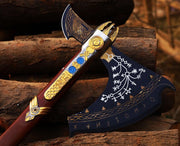God of War Leviathan Axe Replica - Kratos - additional view
