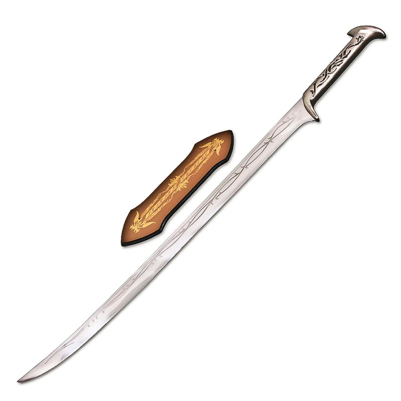 Handmade Thranduil (The Elvenking's Sword) Replica with Wall Plaque