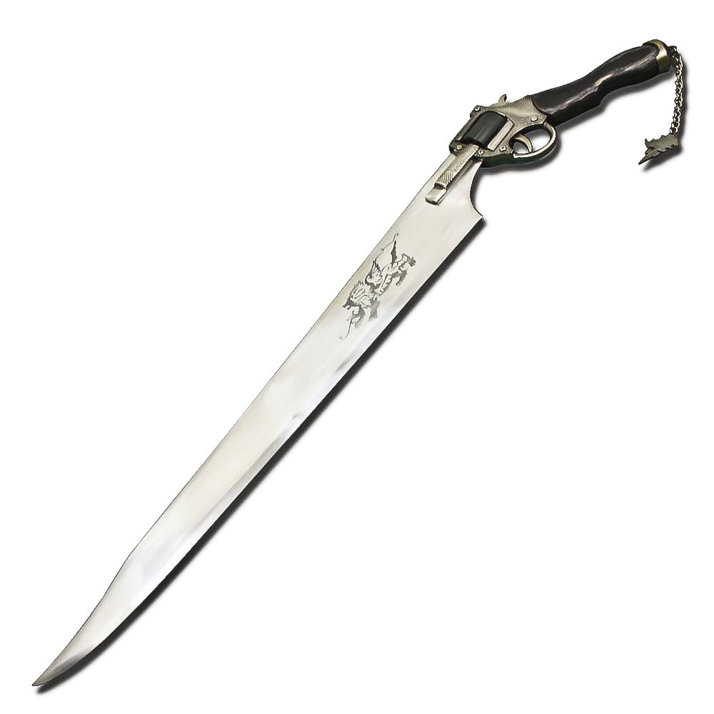 Final Fantasy VIII Squall Leonhart Revolver Gunblade Replica Weapon