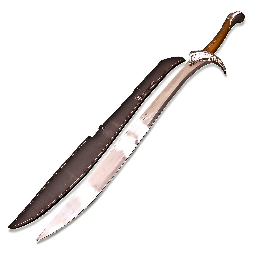 The Hobbit Thorin Oakenshield Orcrist Elven Sword Replica with Leather Sheath