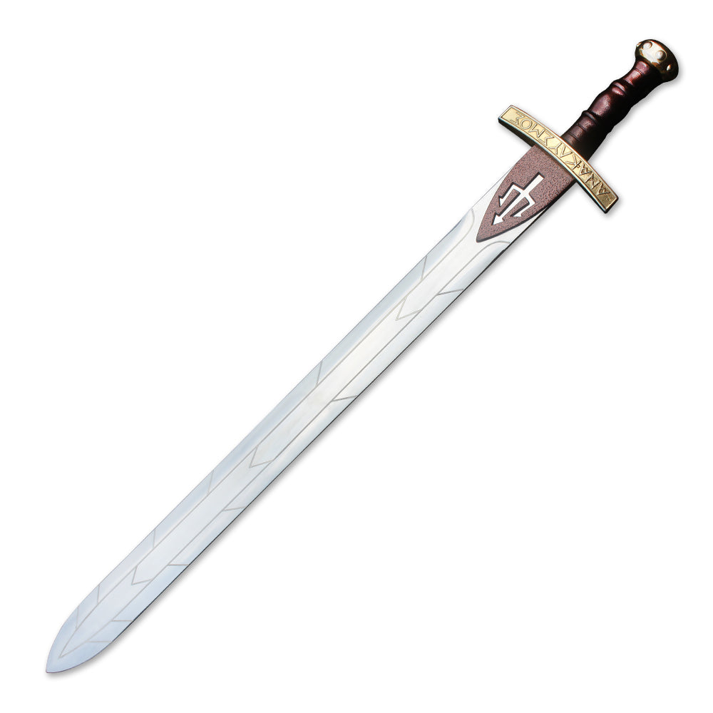 Percy-Jackson Riptide Sword Greek Mythology Fantasy Replica Sword With Leather Sheath