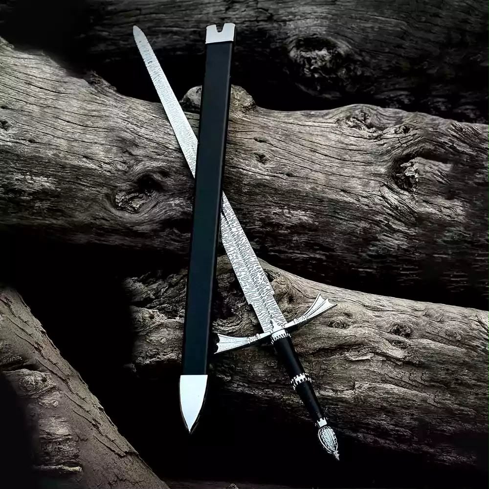 Dark Sister Sword Replica | Targaryen Inspired Fantasy Longsword | Stainless Steel Blade