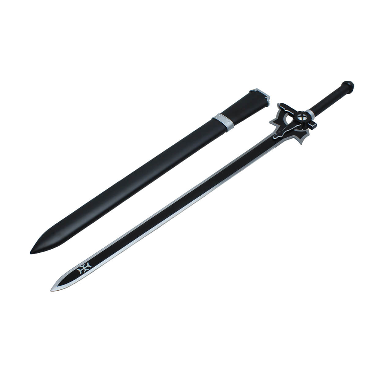 Sword Art Online Kirito metal sword replica with scabbard
