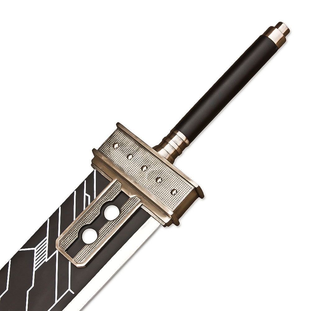 54" Final Fantasy VII Cloud Strife Buster Sword Prop Replica With Leather Sheath