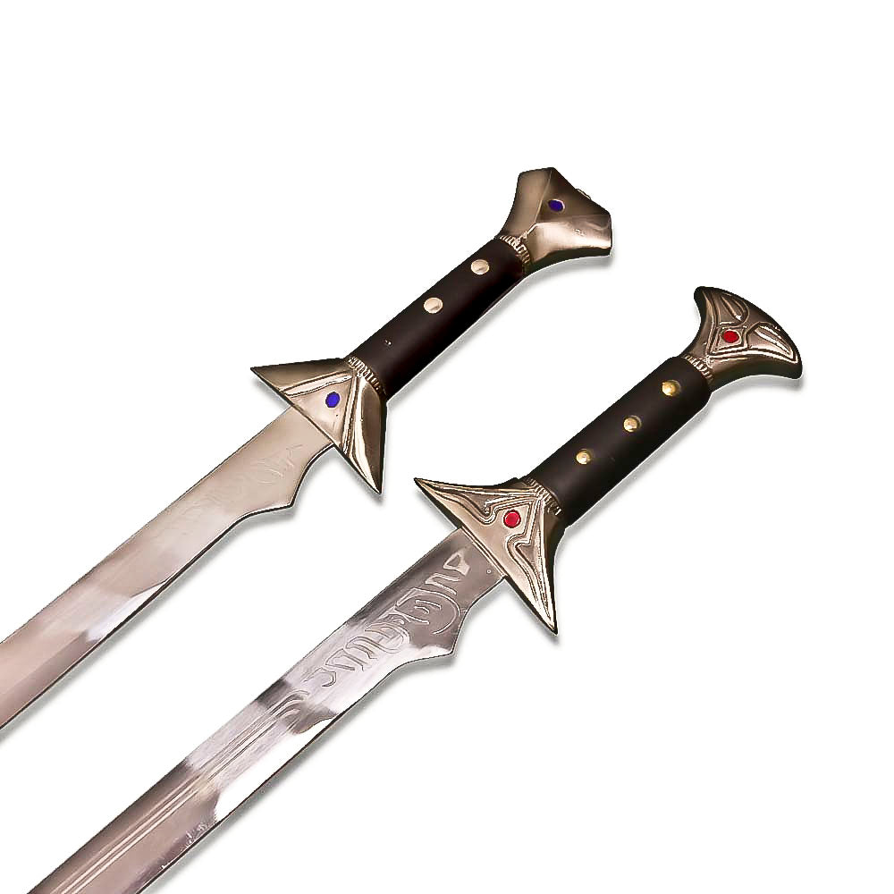 The Lord of the Rings Legolas Greenleaf Dual Fighting Knives Replica Set