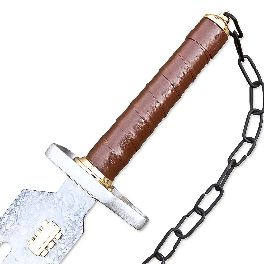 22" Jujutsu Kaisen Toji Fushiguro Inverted Spear of Heaven Replica Dagger Style With Table Stand