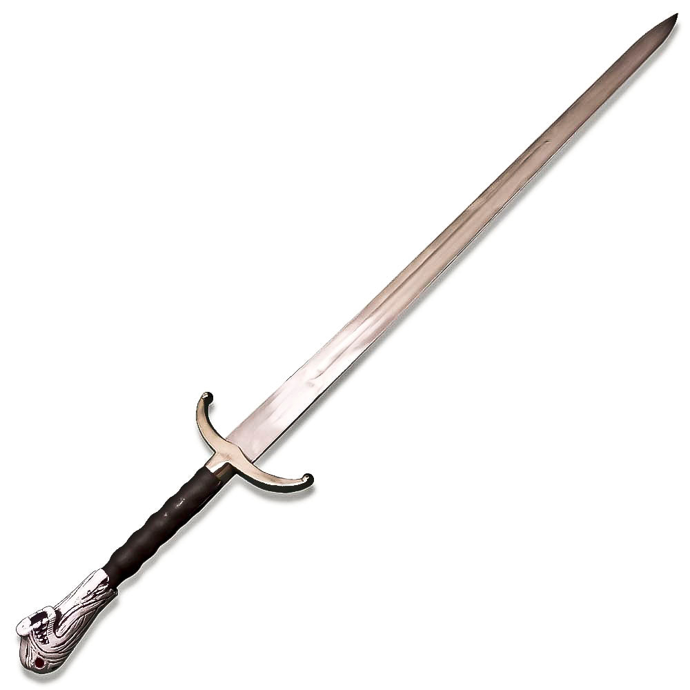 Game of Thrones Longclaw Sword of Jon Snow Replica with Night's Watch Oath Wall Plaque