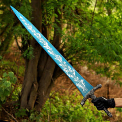 Handmade The Dark Moon Elden Ring Replica Sword Moonlight Cosplay Fantasy Sword