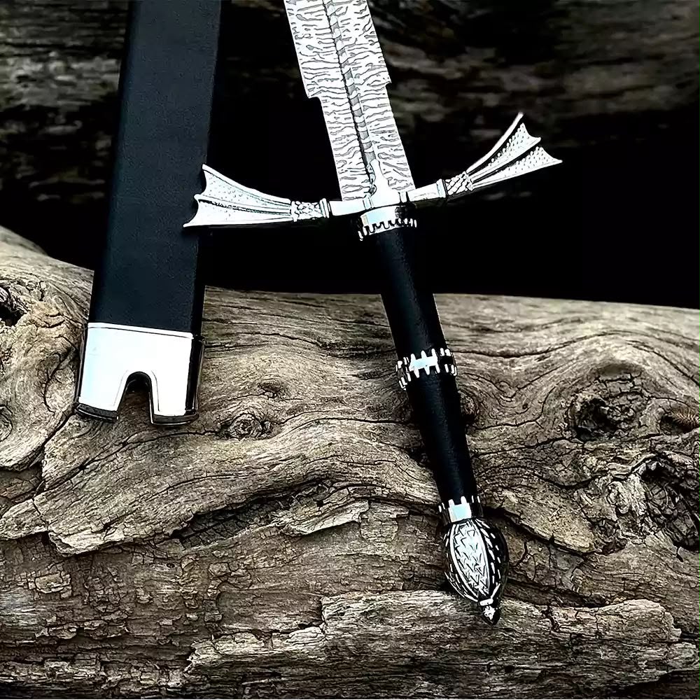 Dark Sister Sword Replica | Targaryen Inspired Fantasy Longsword | Stainless Steel Blade