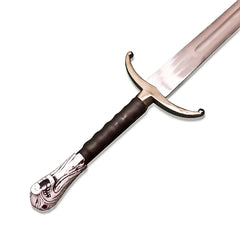 Game of Thrones Longclaw Sword of Jon Snow Replica with Night's Watch Oath Wall Plaque