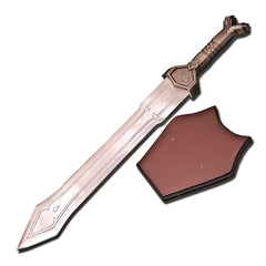 The Hobbit Thorin Oakenshield Regal Sword Replica with Wooden Wall Display Plaque