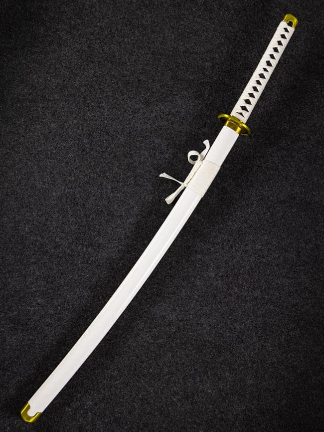 One Piece Zoro Wado Ichimonji katana replica with white saya