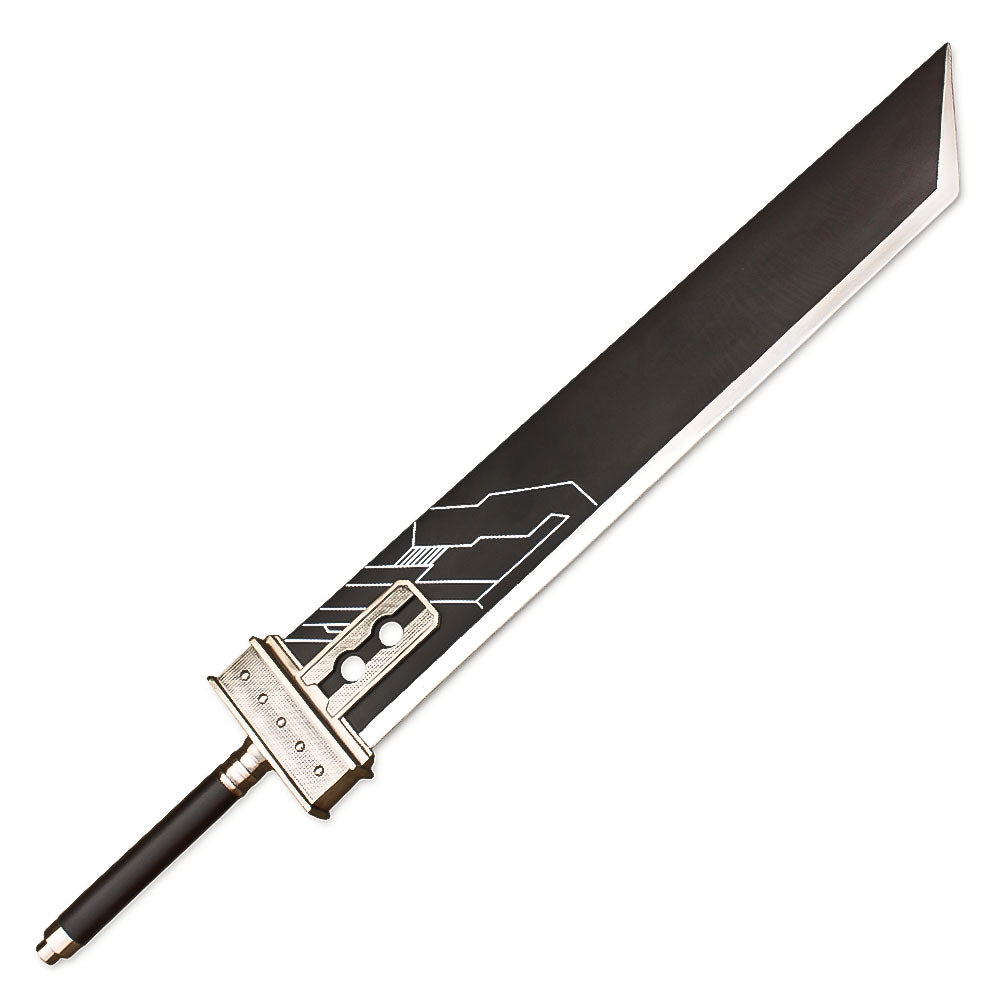 54" Final Fantasy VII Cloud Strife Buster Sword Prop Replica With Leather Sheath