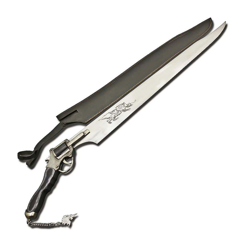 Final Fantasy VIII Squall Leonhart Revolver Gunblade Replica Weapon