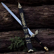 Zelda Master Sword Replica - Link Stainless Steel - alternate angle