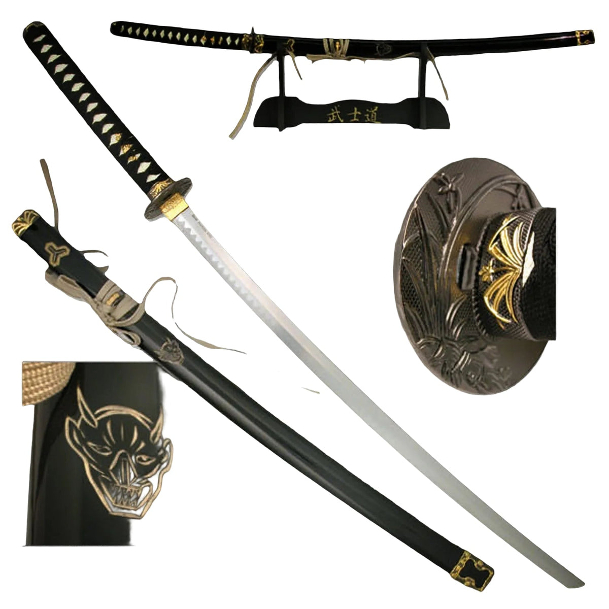 Kill Bill Hattori Hanzo metal katana replica with display stand