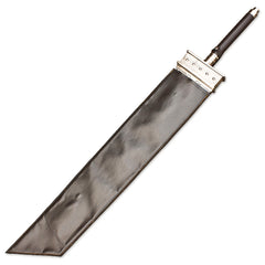 54" Final Fantasy VII Cloud Strife Buster Sword Prop Replica With Leather Sheath