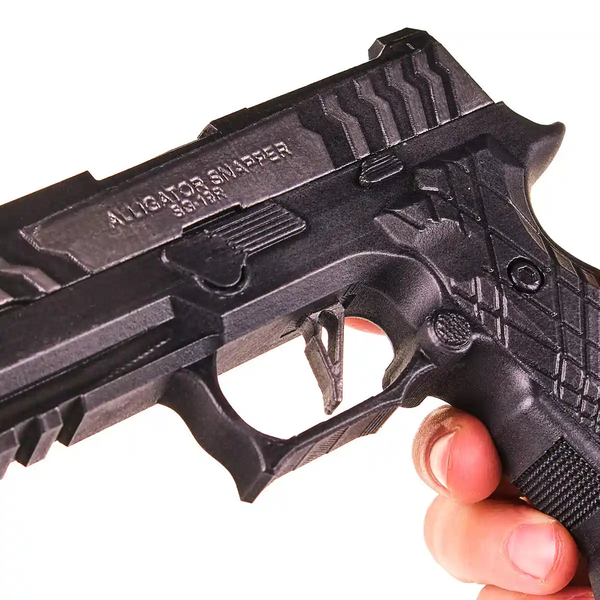 Handpainted Resident Evil Alligator Snapper weapon prop replica