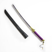 Genshin Impact Amenoma Kageuchi katana replica with leather sheath
