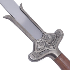 Star Trek Klingon stainless steel bat'leth replica with free stand