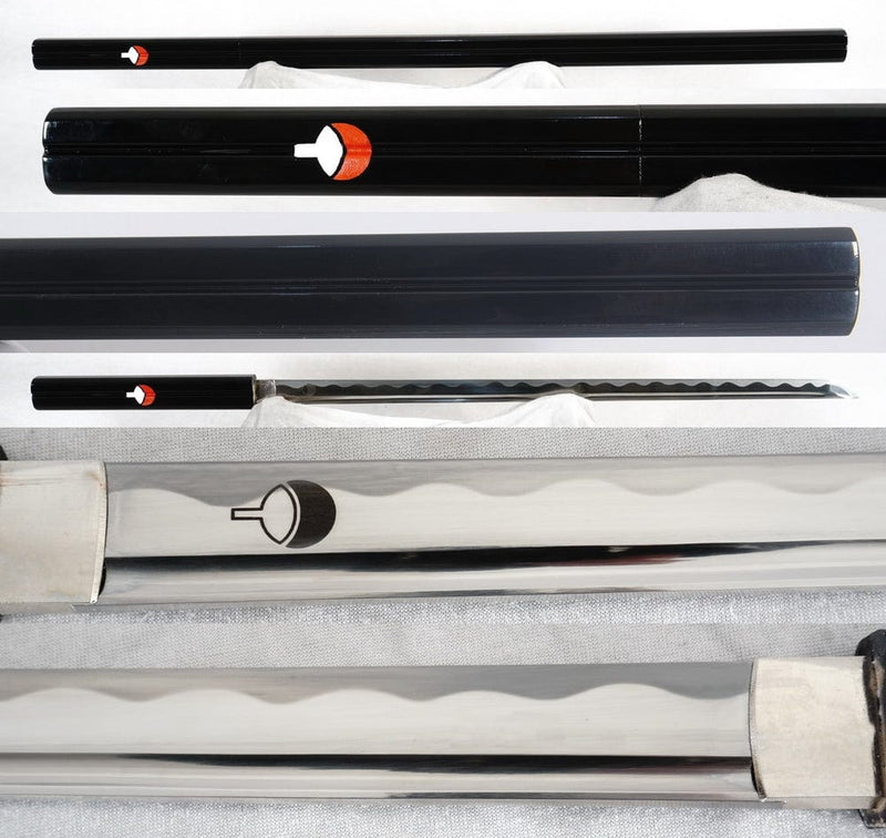 Naruto Sasuke Uchiha Kusanagi chokuto sword replica