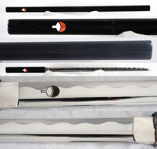 Naruto Sasuke Uchiha Kusanagi chokuto sword replica